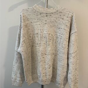 Speckled Knit Sweater